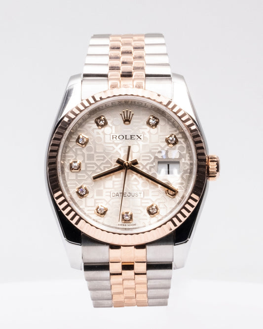 Datejust 36 "Jubilee Motif" (116231)