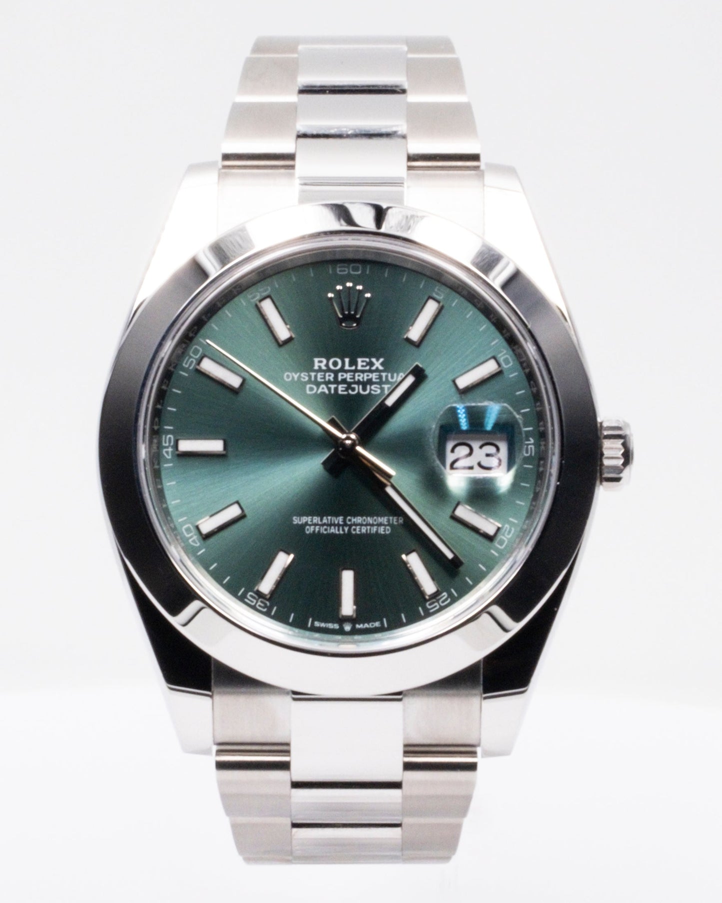 Datejust 41 "Mint Green" (126300)