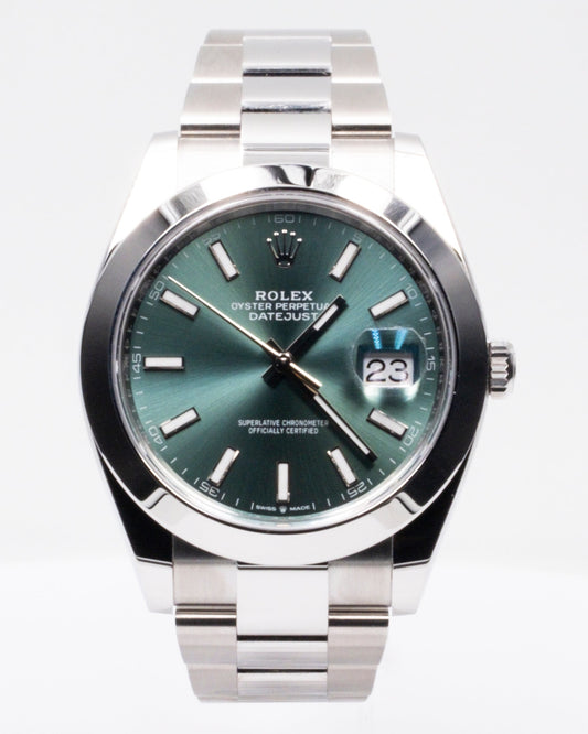 Datejust 41 "Mint Green" (126300)