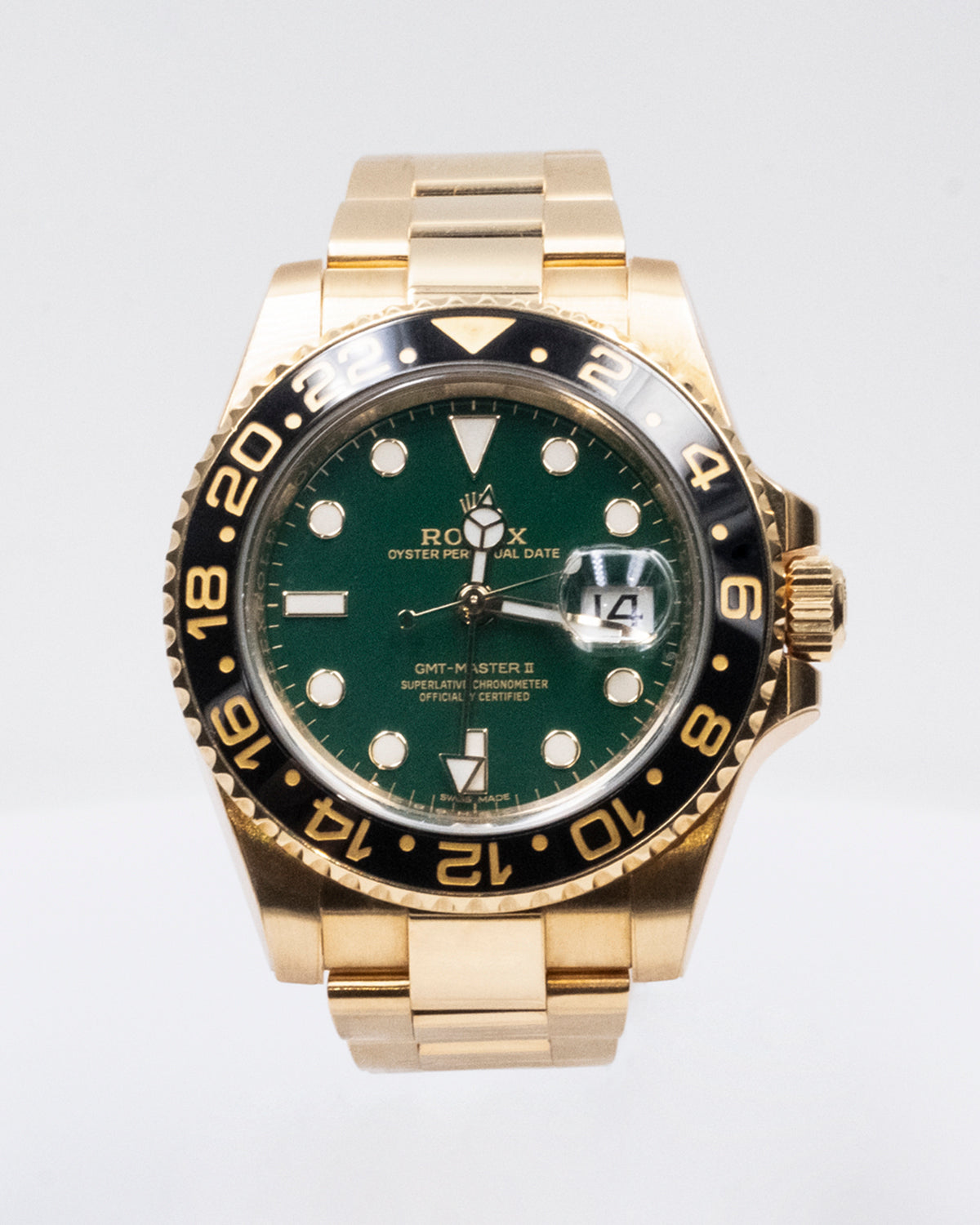 GMT-Master II Full Yellow Gold (116718LN)