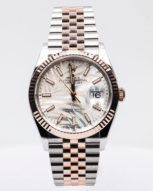 Datejust 36 "Palm" Everose